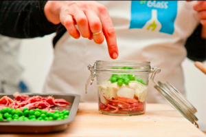 Healthy lunch on the go, in glass jars! Healthy lunch on the go, in glass jars!